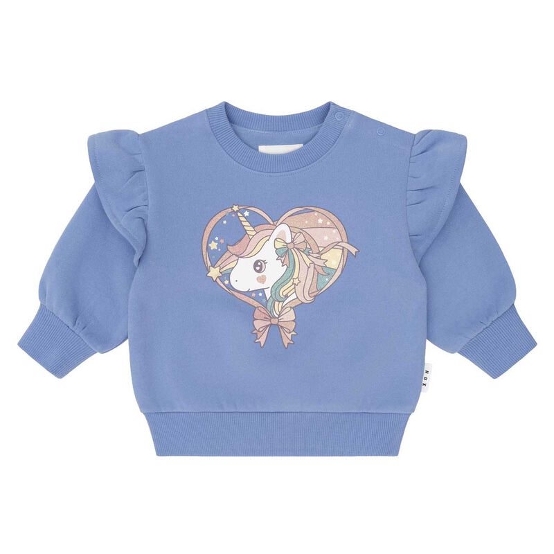 Huxbaby Whimsical Unicorn Sweatshirt 3-5Y image number 0